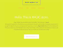 Tablet Screenshot of magicbbt.com